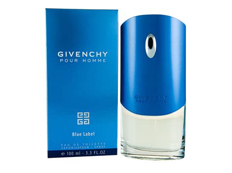 givenchy blue label eau de toilette spray|givenchy pour homme blue label.